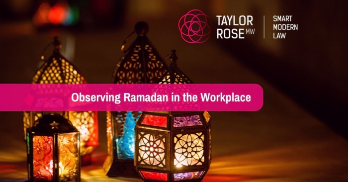 How Ramadan effects those working in the legal industry?
