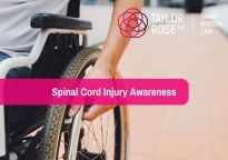 How does Taylor Rose MW support Spinal Cord Injury Awareness Day?