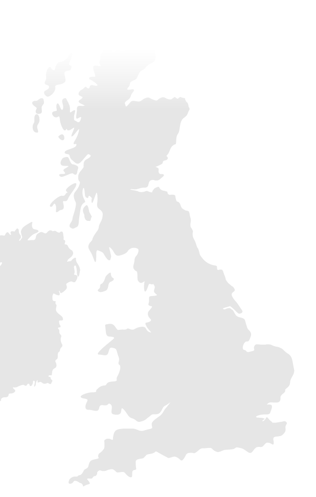 UK legal office location map