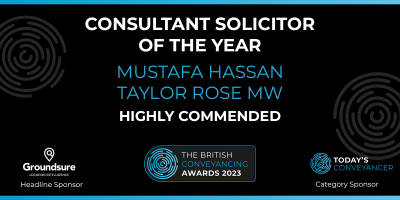 The British Conveyancing Awards - Mustafa Hassan