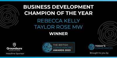The British Conveyancing Awards - Rebecca Kelly