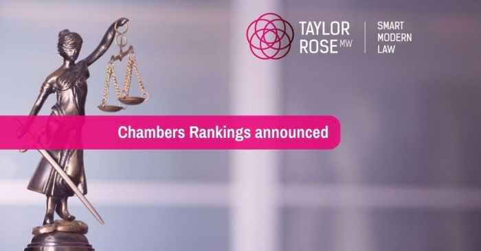 Taylor Rose MW recognised in Chambers and Partners 2024!