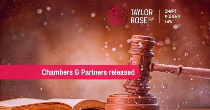 Taylor Rose MW praised in Chambers & Partners 2023
