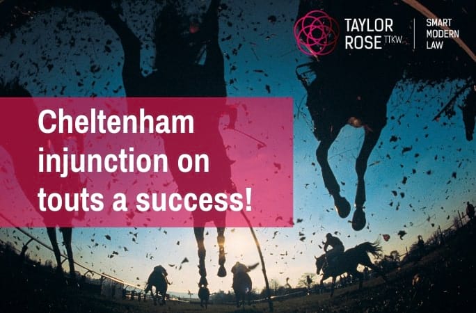 Concerns about an Sporting Event? Case Study: Cheltenham Racecourse - Victory against Ticket Touts