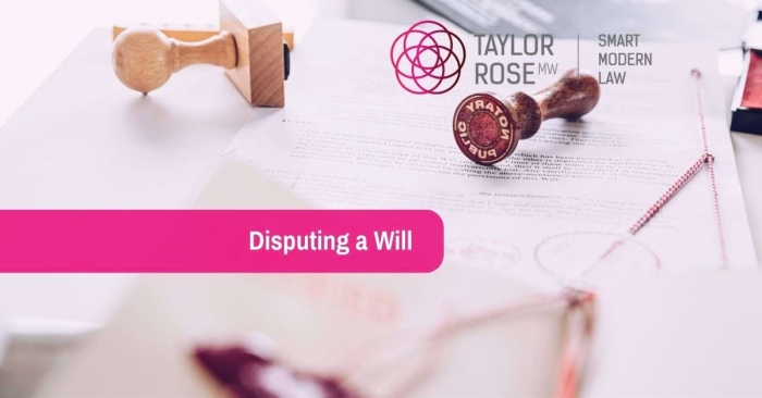 What is the recent guidance on disputing a will?