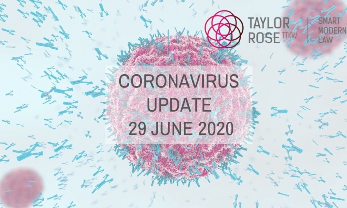 Coronavirus Update: 29th June 2020
