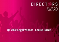 Legal Q1 Director's Award Winner - Louisa Bazett