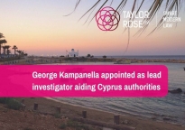 George Kampanella appointed as lead investigator by the Independent Authority Against Corruption (Cyprus)