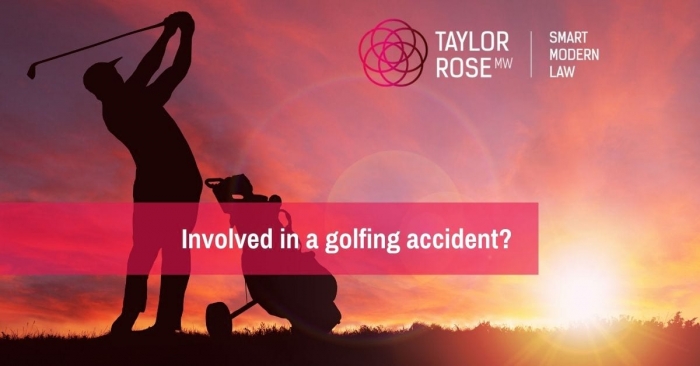 Have you been injured in a golfing accident?