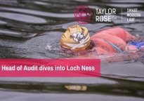 Head of Audit plans to dive into Loch Ness for charity