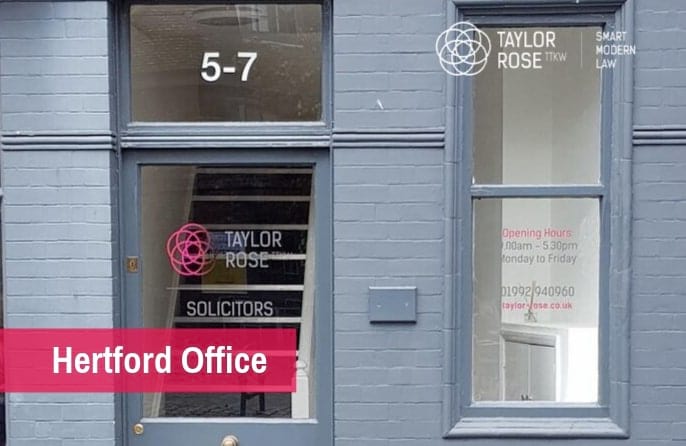 Taylor Rose TTKW Reopens Hertford Office