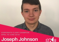 Quarter Two - Corporate Client Experience Star - Joseph Johnson, IT Assistant