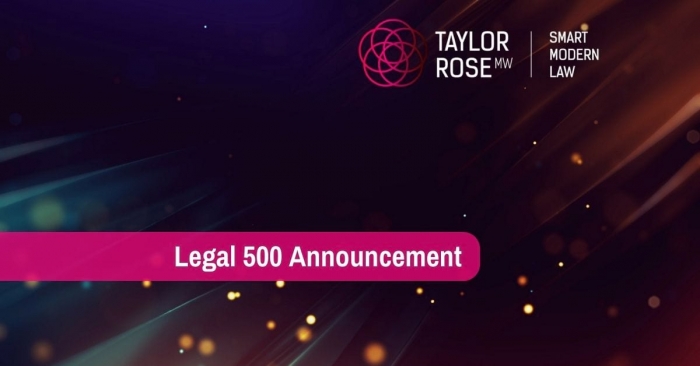 Taylor Rose MW celebrated in The Legal 500 2023