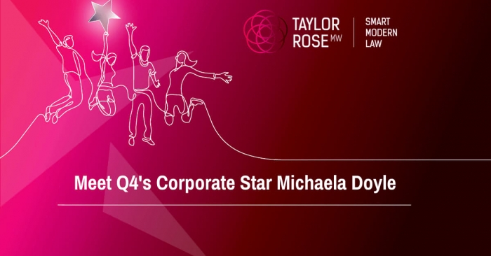 Corporate Q4 2020 Star Award Winner - Michaela Doyle