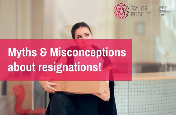 When the curtain falls:  What are the myths and misconceptions about resignations?