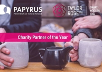 Taylor Rose MW’s new charity partner for 2023/2024: Papyrus