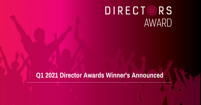 Q1 Director Award Winner’s Announced!
