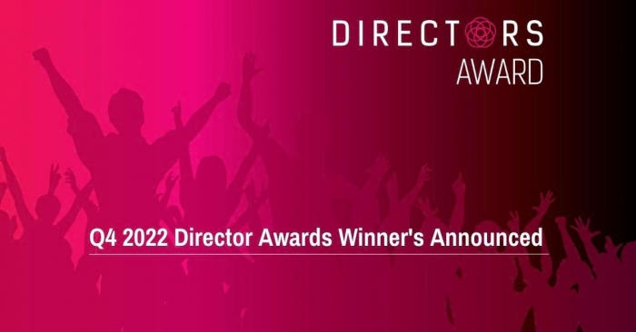 Q4 2022 Directors Awards Announced!