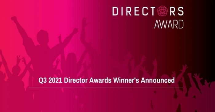 Q3 Director Award Winner's Announced!