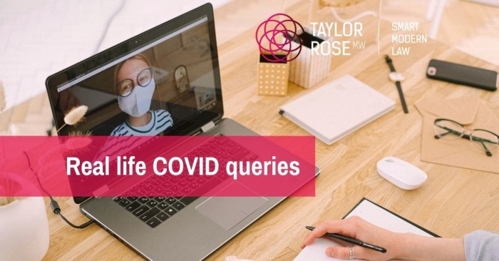Real life COVID queries - Staff member's family all tested positive