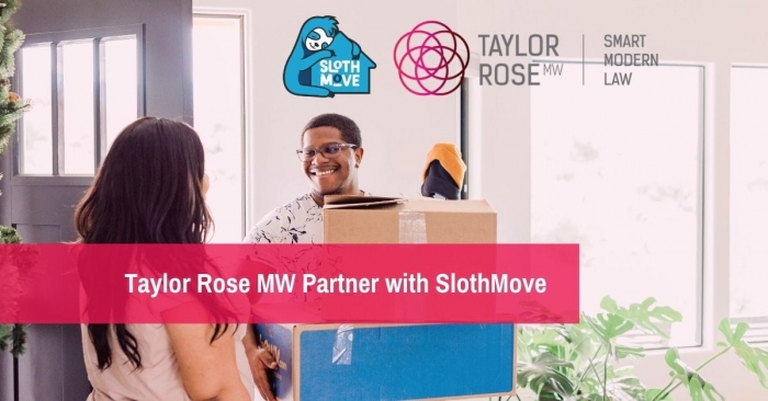 Taylor Rose MW & SlothMove partner to create a smooth conveyancing journey
