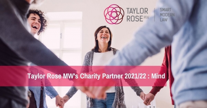Taylor Rose MW’s new charity partner for 2021/2022: Mind