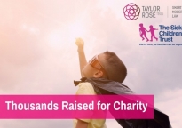 Taylor Rose TTKW raises £77,303.56 for The Sick Childrens Trust